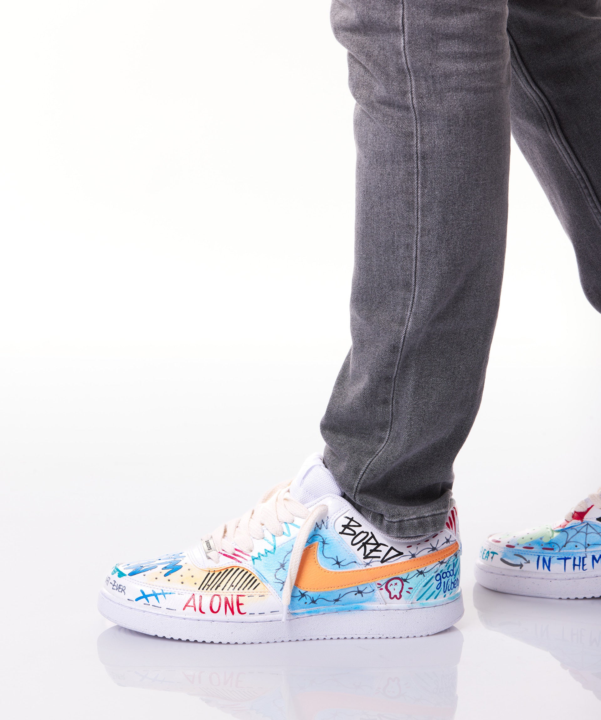 Seddys Nike Curt Vision "Hell Boy" Sneaker