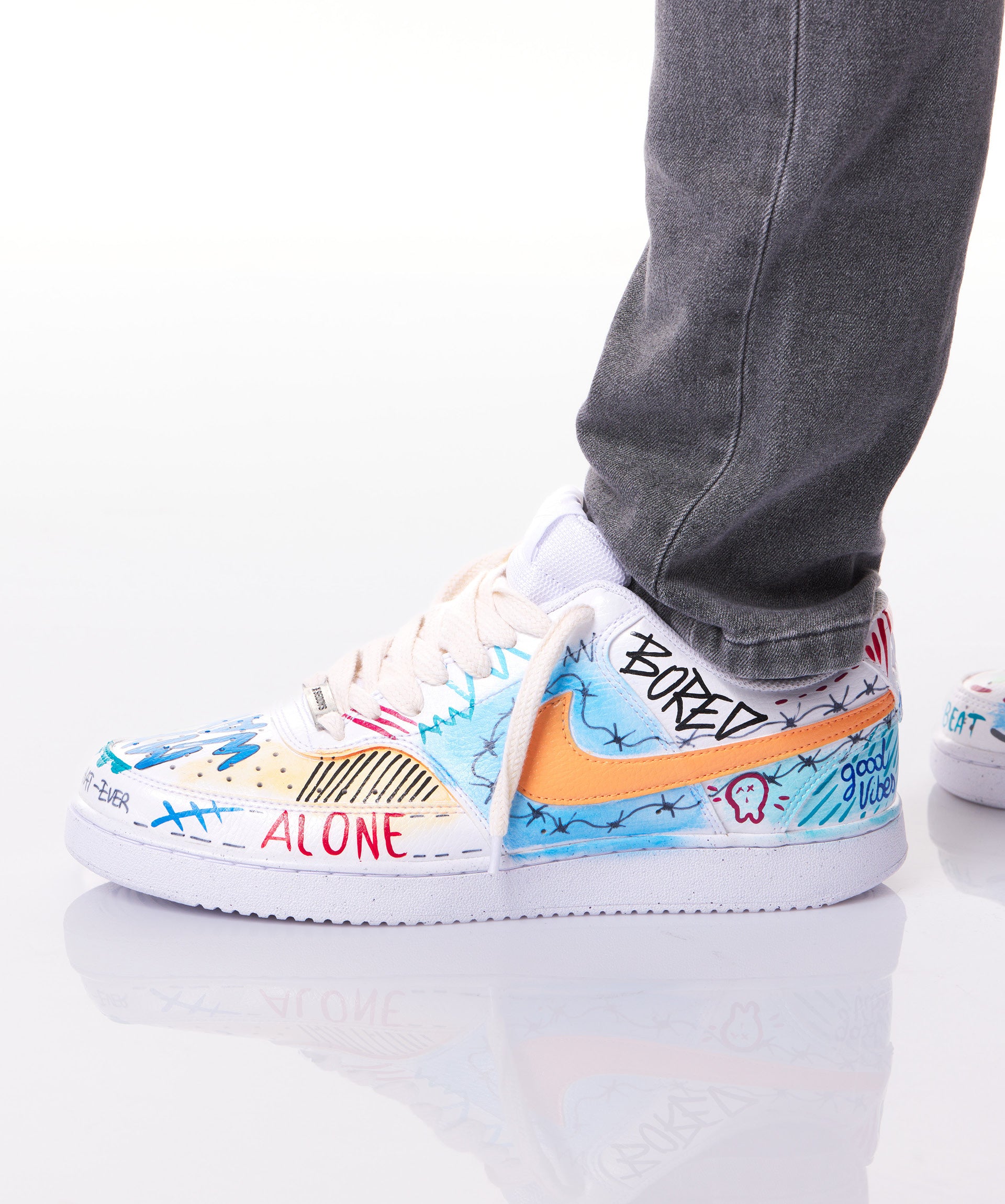 Seddys Nike Curt Vision "Hell Boy" Sneaker
